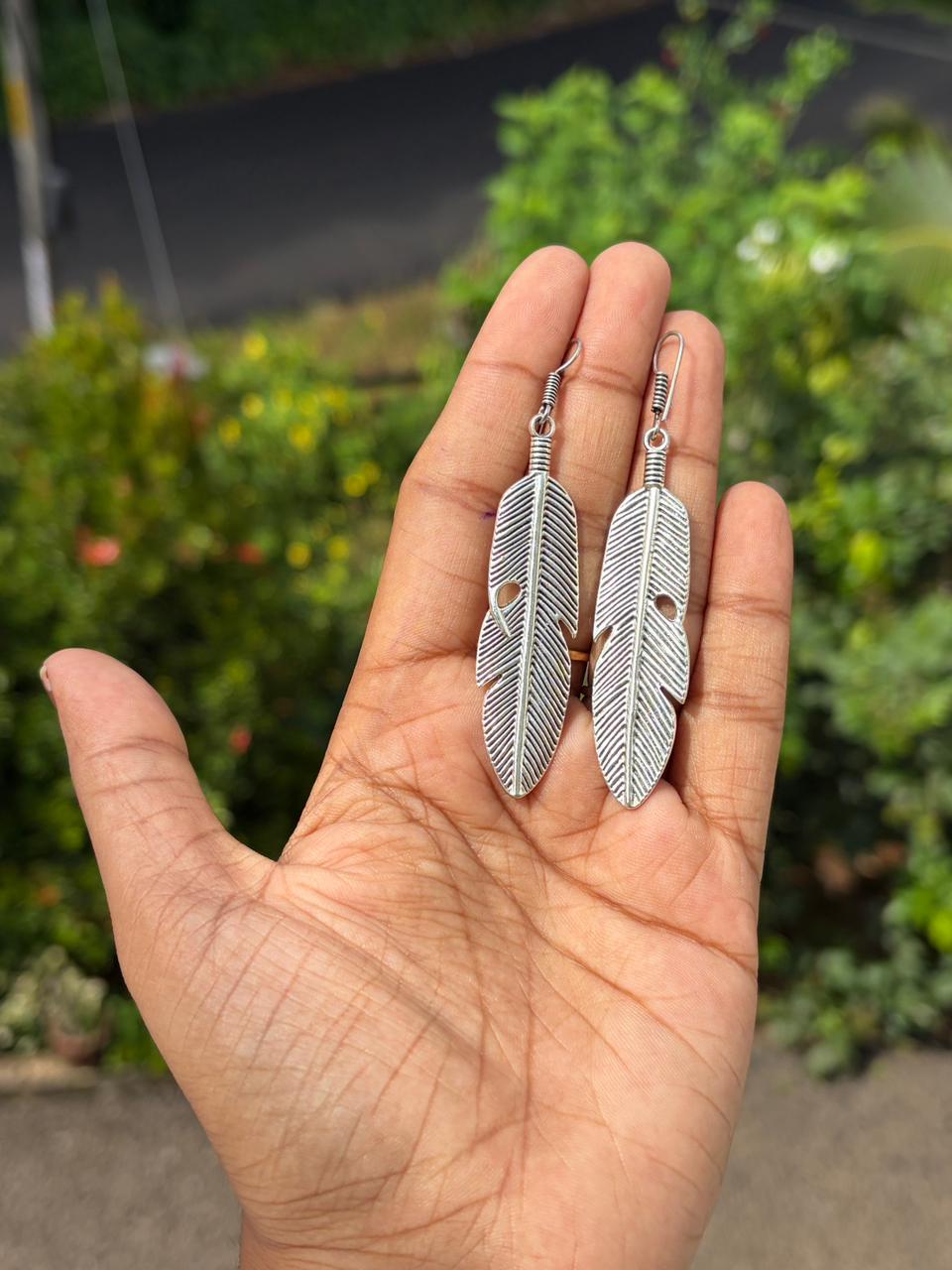 Feather Earings